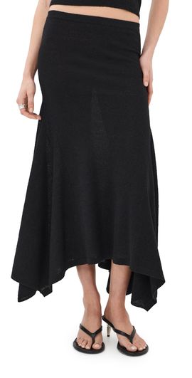 CO CO Knit Skirt Black