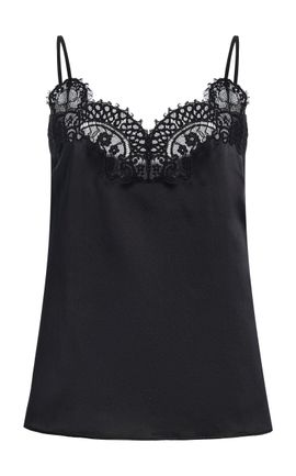 Co Co Lace Silk Satin Camisole
