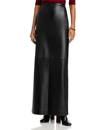 Co Co Leather Maxi Skirt