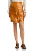 Co Co Leather Wrap Skirt - 1
