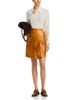 Co Co Leather Wrap Skirt - 2