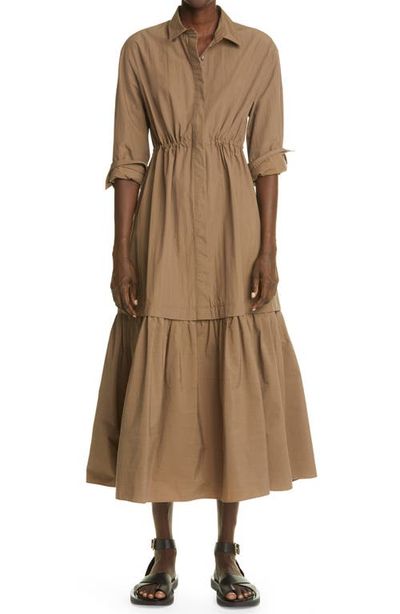 CO CO Long Sleeve Tiered Dress