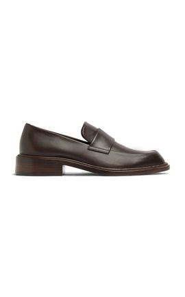Co Co Moccasin Leather Loafers
