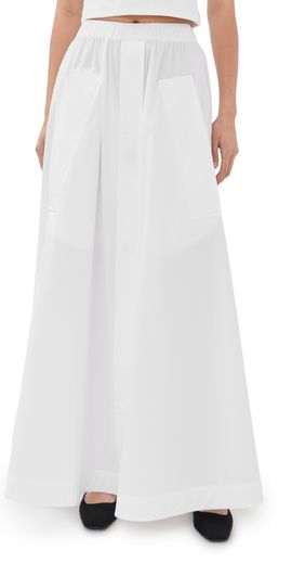 CO CO Parachute Skirt White