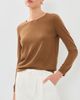 CO CO Rolled Cashmere Pullover Ginger - 2