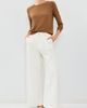 CO CO Rolled Cashmere Pullover Ginger - 5