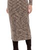 CO CO Ruched Pencil Skirt Beige Melange - 1