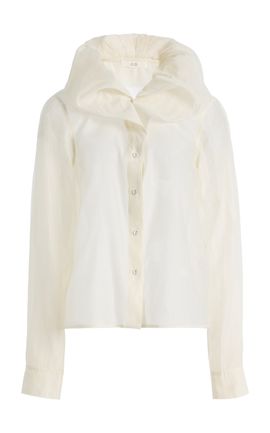 Co Co SilkBlend Cloud Collar Shirt