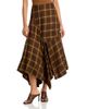 Co Co Slash Asymmetric Skirt - 1