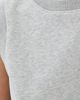 CO CO Sleeveless Sweatshirt Heathered Grey XS - 6