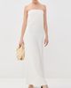CO CO Strapless Dress Ivory - 5