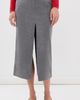 CO CO Tailored Pencil Skirt Grey Melange - 2