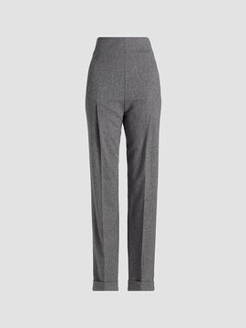 Co Co Women's Jodhpur Wool-Cashmere Trousers