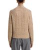 Co Co Wool and Cashmere Blend Cropped Henley Sweater - 3