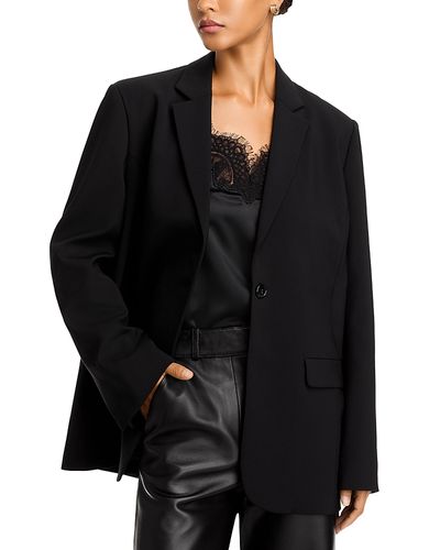 Co Co Wool Blend Boxy Blazer