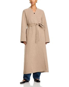 Co Co Wool Blend Wrap Coat