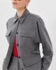 CO CO Workwear Shirt Jacket Grey Melange - 2
