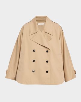 Co Dolman Cropped Trench Coat