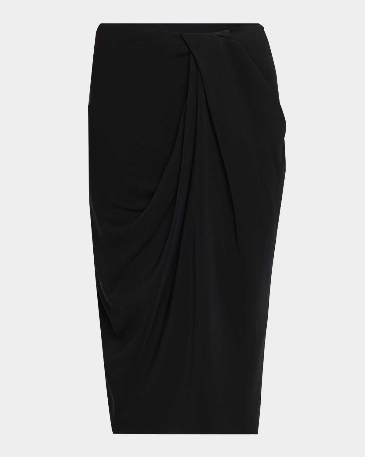 Co Draped Pencil Skirt