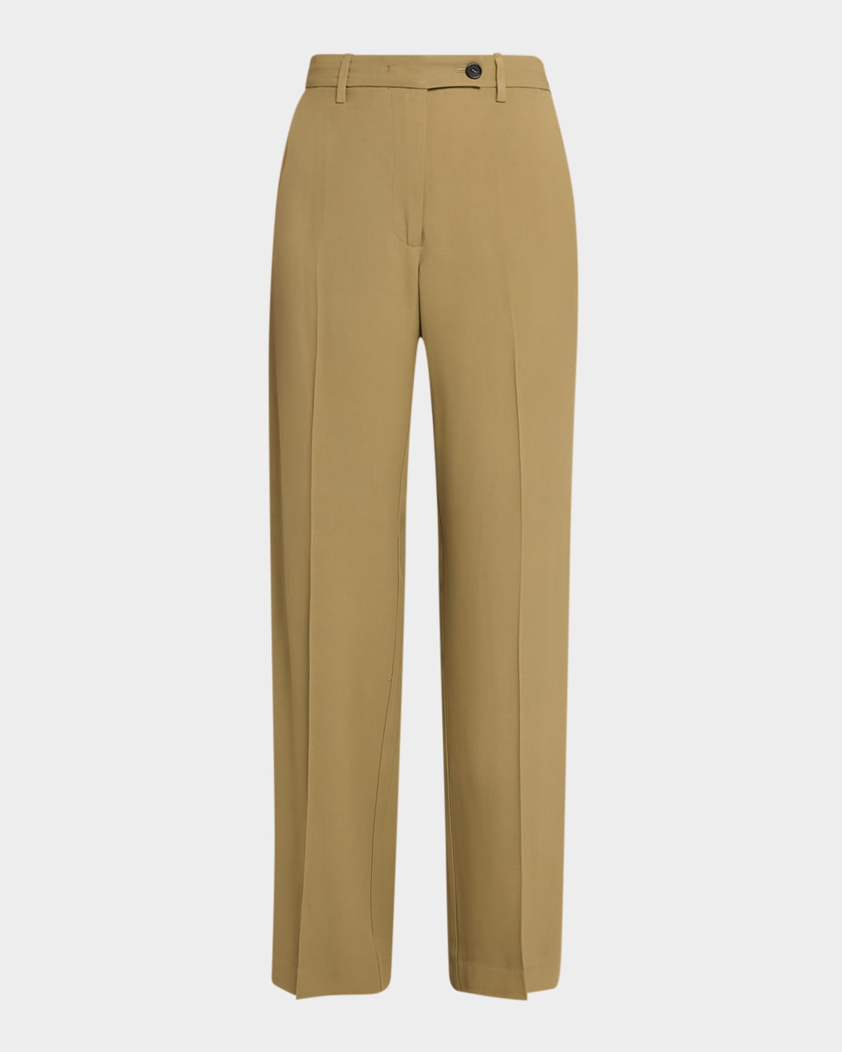 Co Mid-Rise Straight-Leg Trousers
