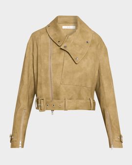 Co Raf Suede Biker Jacket
