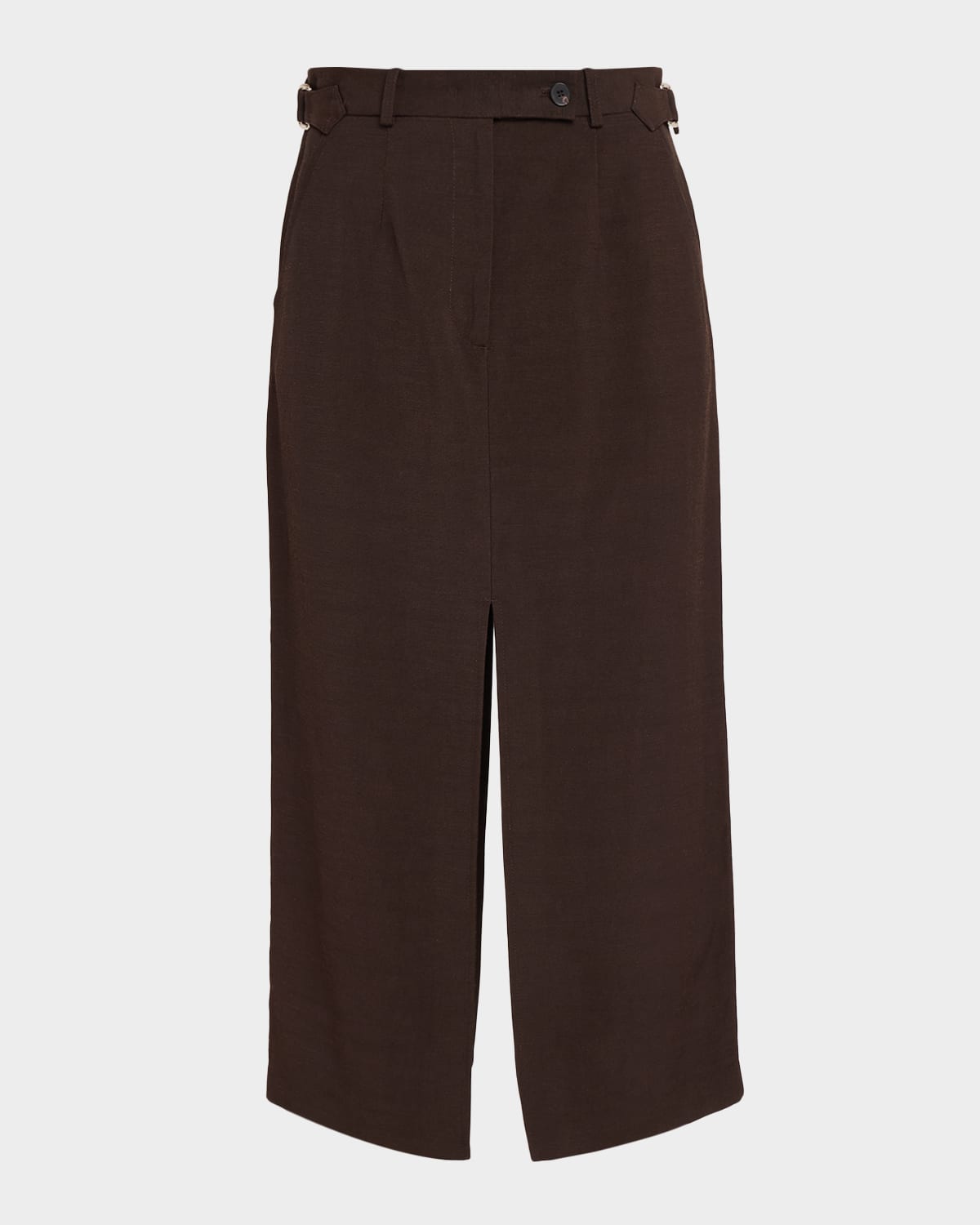 Co Tailored Slit Midi Pencil Skirt