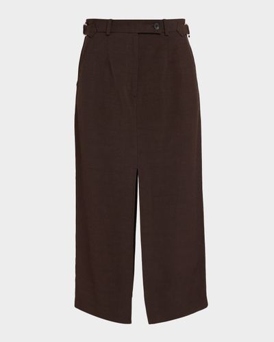 Co Tailored Slit Midi Pencil Skirt