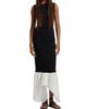 Co Women's Accordion Pleated Peplum Maxi Skirt - 2