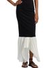 Co Women's Accordion Pleated Peplum Maxi Skirt - 3