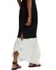 Co Women's Accordion Pleated Peplum Maxi Skirt - 5
