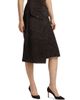 Co Women's Asymmetric Suede Wrap Midi-Skirt - 4
