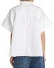 Co Women's Boxy Cotton Poplin Button-Front Shirt - 5