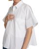 Co Women's Boxy Cotton Poplin Button-Front Shirt - 6