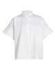 Co Women's Boxy Cotton Poplin Button-Front Shirt - 8
