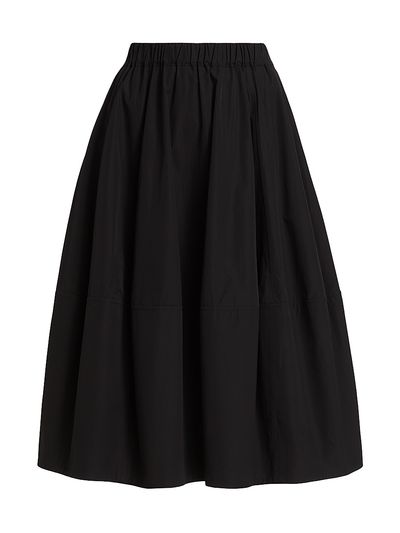 Co Women's Bubble Cotton Poplin Skirt