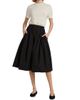 Co Women's Bubble Cotton Poplin Skirt - 2