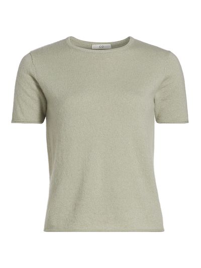 Co Women's Cashmere & Silk Knitted T-Shirt