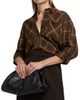 Co Women's Check Plaid Banana-Sleeve Shirt - 6