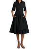 Co Women's Cotton Belted Midi-Shirtdress - 3