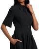 Co Women's Cotton Belted Midi-Shirtdress - 6