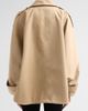 Co Women's Dolman Cropped Trench Coat - 3