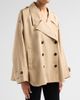 Co Women's Dolman Cropped Trench Coat - 4
