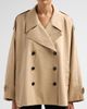 Co Women's Dolman Cropped Trench Coat - 5