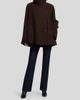 Co Women's Draped Collar Wool-Blend Coat - 2