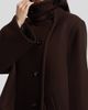 Co Women's Draped Collar Wool-Blend Coat - 6