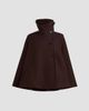 Co Women's Draped Collar Wool-Blend Coat - 7