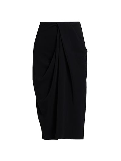 Co Women's Draped Midi-Skirt