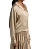 Co Women's Drop Armhole Silk Shirt - 4