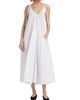 Co Women's Gathered Cotton Poplin Maxi Dress - 2