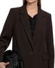 Co Women's Mens-Fit Linen-Blend Blazer - 6